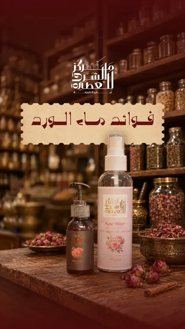 منشور: فوائد ماء الورد
