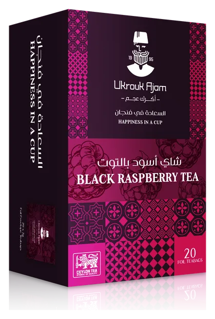 شاي أسود بالتوت · أكرك عجم