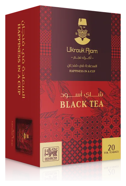 شاي أسود · أكرك عجم