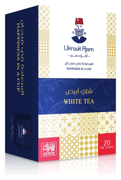 شاي أبيض · أكرك عجم