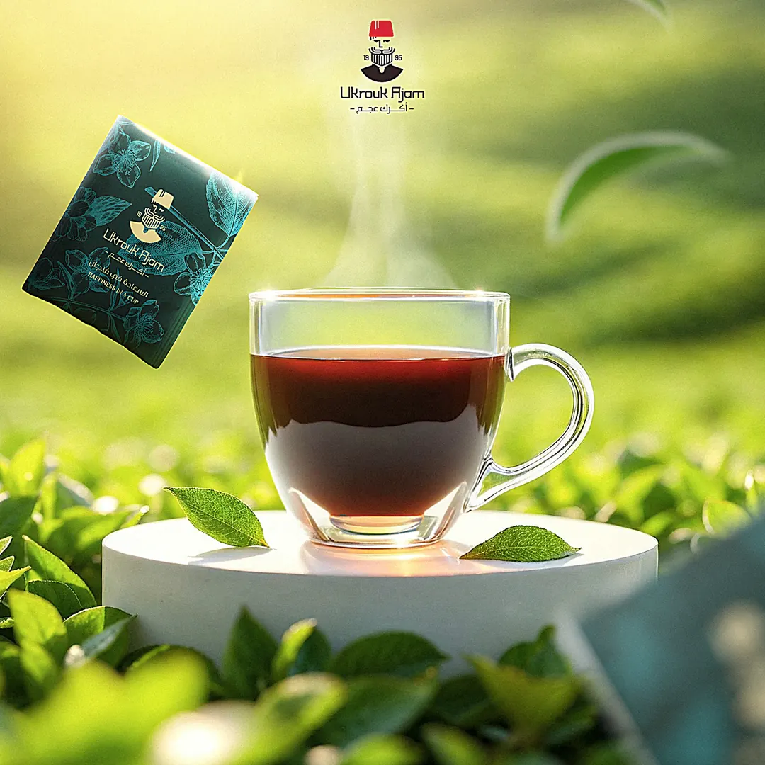 شاي أخضر: من المزرعة إلى الفنجان